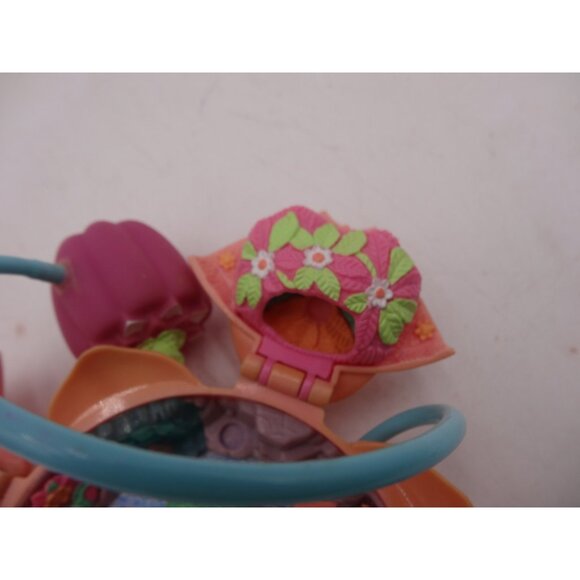 Polly Pocket Fountain Fantasy Waterlily Pink Lotus Flower Bluebird Vintage 1996 - Picture 8 of 16